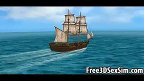 Ebony Goddess Takes Hard Beach Pound by Hung Surfer Dude