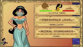 Hot Anime Princess Jasmine Gets Sexy With Genie In Uncensored Adventure