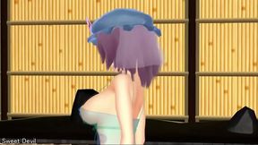 Sweet Devil With Big Tits Seduces You In Naughty Hentai Action