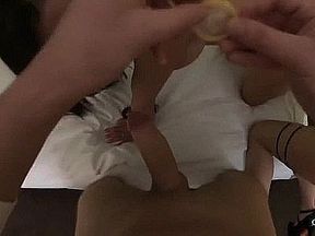 2 Girls with Big Tits Taken to a Trio at the Disco
