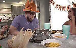 My girlfriends mom keep flirting at thanksgiving table