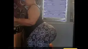 Granny Have No Clue I Am Filming Her Clean up