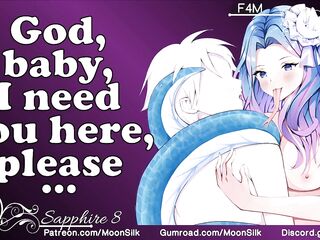 [Patreon Preview] [F4M] Lamia Girlfriend is Likewise Worked Up Over U~! [Lamia GFx Human Listener]