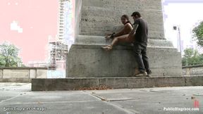 ”Bound naked slave public humiliated”