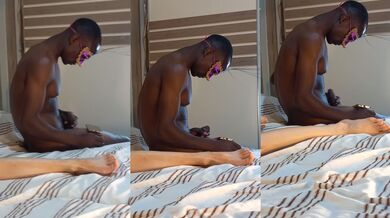 Getting My Big Black Cock Hard to Fuck Hot White Cheating Wife