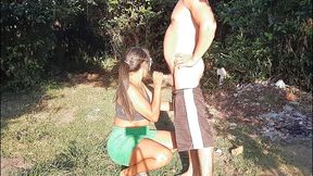 o safado me levou no mato e comeu meu cu