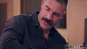 Charles Dera, Marley Brinx And Pure Taboo In Uncovers Her Stepdaddys Kinky Past Full Scene 55 Min