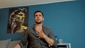 ultra-cute stud On webcamera