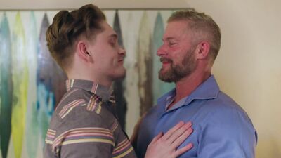 ''Am I Too Old For You?'' Silver Daddy Unsure About Hot College Jock's Intentions