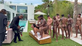 bts Two nasty hoes get railed in massive gangbang