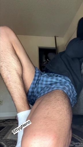New Video of a Young Man From College Masturbating
