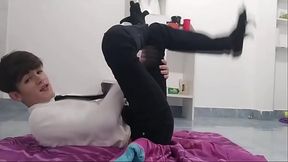 con atleta pasivo despues de una boda