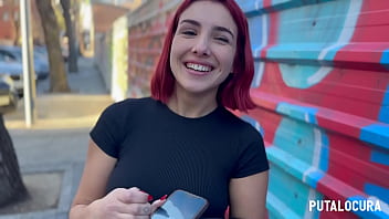 PutaLocura - Torbe convence a la modelo pelirroja tetona Judiyu en Pilladas