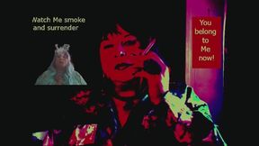 Warhol styled smoking clip - You are doomed by My wicked smoking spooky Halloween smoking FemDom, Witch, mind fuck clip with added captions by The Mature Lady L aka The Gray Witch. Re-release from one of My other Studios.