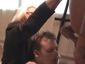 Sissy in Cock Sucking Training