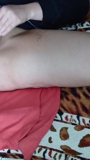 We watch our pussies and masturbate in front of each other   Clip 1