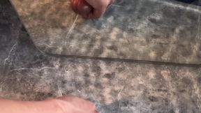 ⭐️HETERO DOTADO se corre una PAJA frente al espejo &mdash;  FUL CREAMPIE ???????? big dick