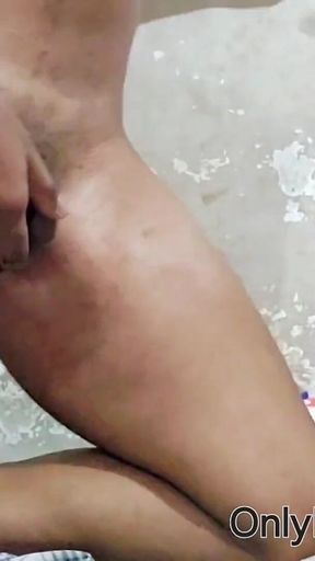 Huge Tits Tiny Dick Ladyboy Fuck and Cum Try to Cum on Own Face