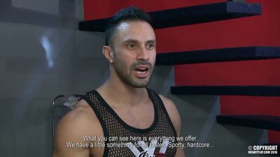 Alex Graham & Flex Xtremmo shag in a hard core scene