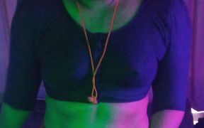 Drooling After Seeing the Neighbor's Stepsister Working Out