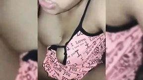 18 year old brunette big saggy tits from New York United States fucking her boyfriend's big dick part 38