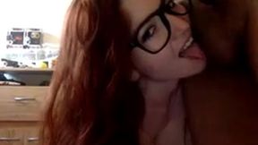 amateur babe veronikavonk sucking drakes big black cock and getting fucked in doggystyle first time in webcam show