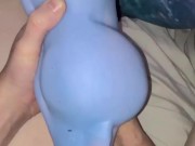 Fucking my Bad Dragon Nix Toy w/ Cumshot