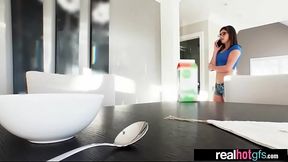(leah gotti) Horny Real GF Enjoy Hard Sex On Tape clip-21
