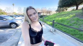 Chloe Rose Gets Her Teen Pussy Fucked In Public