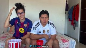 During the World Cup, we play a game where the loser fulfills the winner's wildest requests!