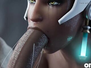 Symmetra Anal Group Sex with 5 Bbcs - CG Overwatch Animated Porn