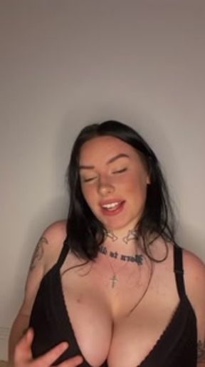 British Babe with Huge Tits Dirty Talk