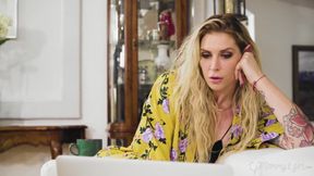 Stepmommy's Girl - MILF Brooke Banner Fucks Rebellious Stepdaughter Sera Ryder Into Staying Home