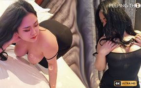 Boyfriend Calls During Big Boob Asian Hotel Hookup - Asian Ivy