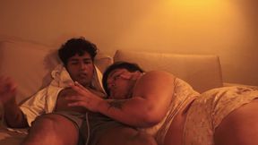 My Stepfather Fantasizes About Me and I Let Him Get Me Pregnant and Fill My Pussy with Milk