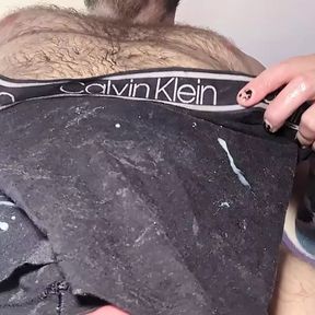 POV Solo Male Roleplay - Bullying my roommate into a BJ - Sweaty, Hairy, Dirty Talk with Big Cumshot