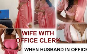 Wife with Office Clerk - Husband in Office - 1