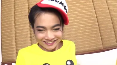 Ladyboy Yoyo Gives Blowjob And Gets Ass Barebacked