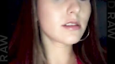 Glam blonde gags on a huge black dick before taking a hard drilling
