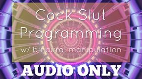 [AUDIO ONLY] Cock Slut Programming w/ Binaural Manipulation