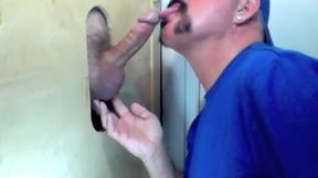 ”Married Daddy Gets Blown At Gloryhole”