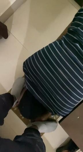 crushed his hands with my perfect feet......findom cuck cashmaster alpha alphafeet