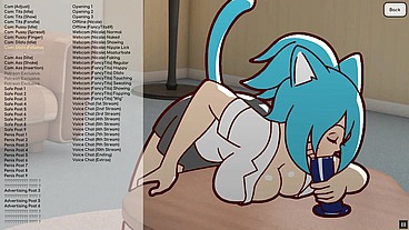 Nicole Risky Job - Story Show part 1 [Hentai game PornPlay ] Ep.9 Fancy tits 69 is asking Nicole to play with a dildo on cam