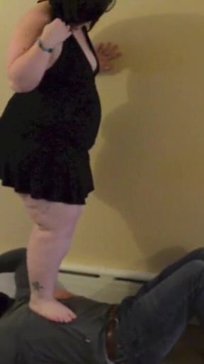 Mystique's first trample