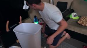 DickDorm.com - Twink Rico Mendiola teasing big black dick