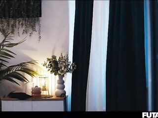 Shemale hentai Ladyboy Stretches Veronica Leal Latin chick Butt with Unfathomable Oral-job & Anal