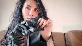 Asmr Leather Gloves & Dress