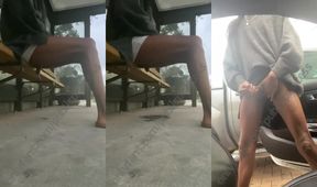 Trans caught ladyboy squirted his seat in public cumshot fury