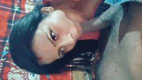 Elder stepbrother fuck my mouth and drop her cock sparm in my boobs.