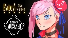 Pink-Haired Goddess Seduced by Devoted Harem in Tropical Bikini Fantasy